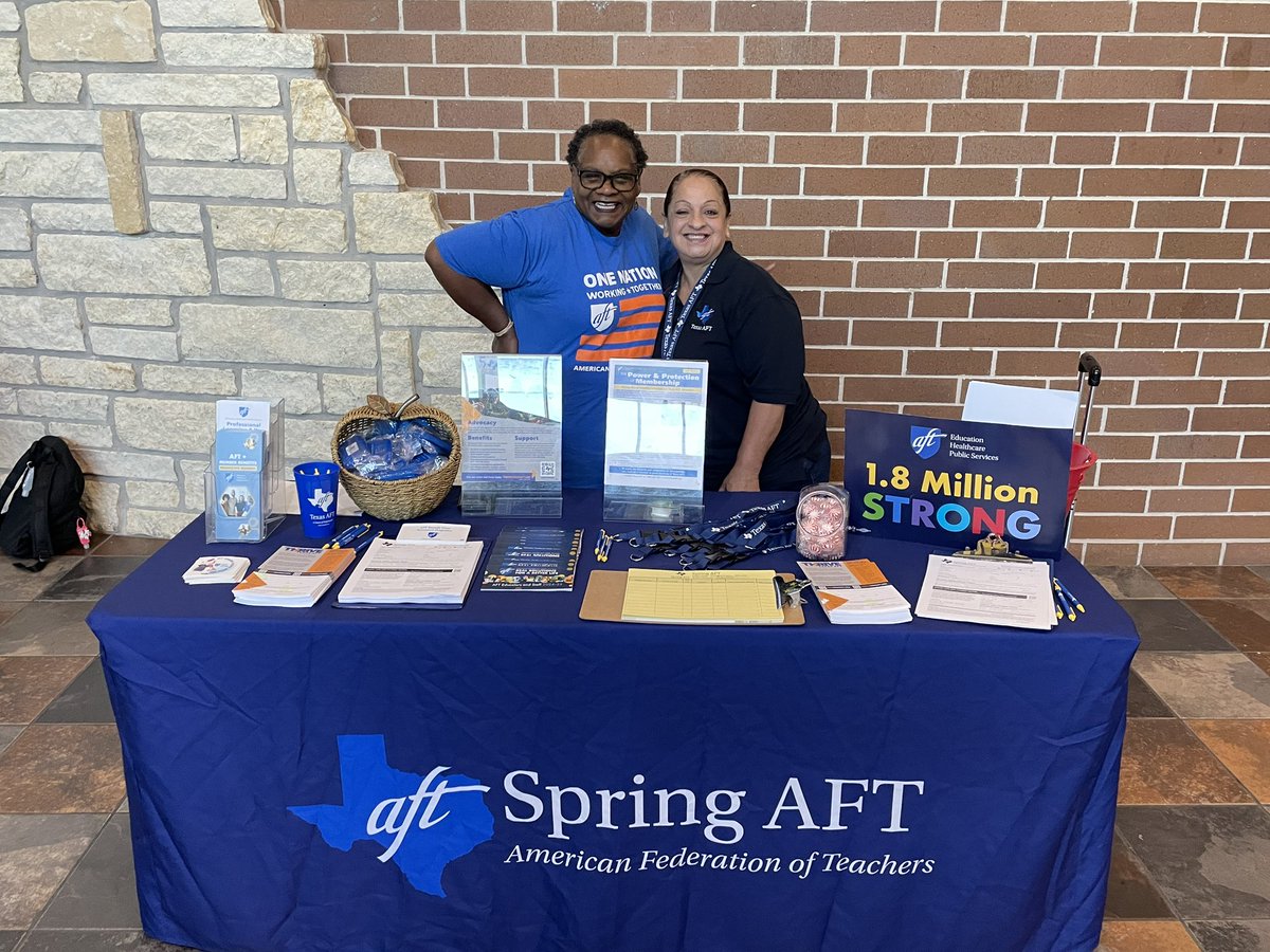 AftSpring's tweet image. Day 1 of @SpringISD Pep Rally Palooza at Delaney High School was amazing! These teachers are ready and excited for this school year! #SpringAFT #SpringISD #PepRallyPalooza