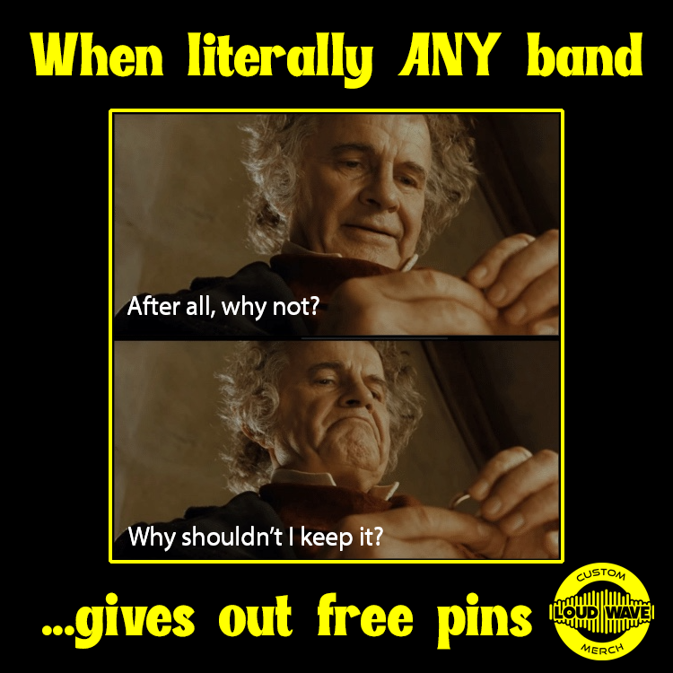 loudwavemerch's tweet photo. Our pins are so affordable, you can give them away! As low as 25 cents each.
#merchtable #bandmerch #pinbackbuttons https://t.co/a6ZhuDWJqZ
