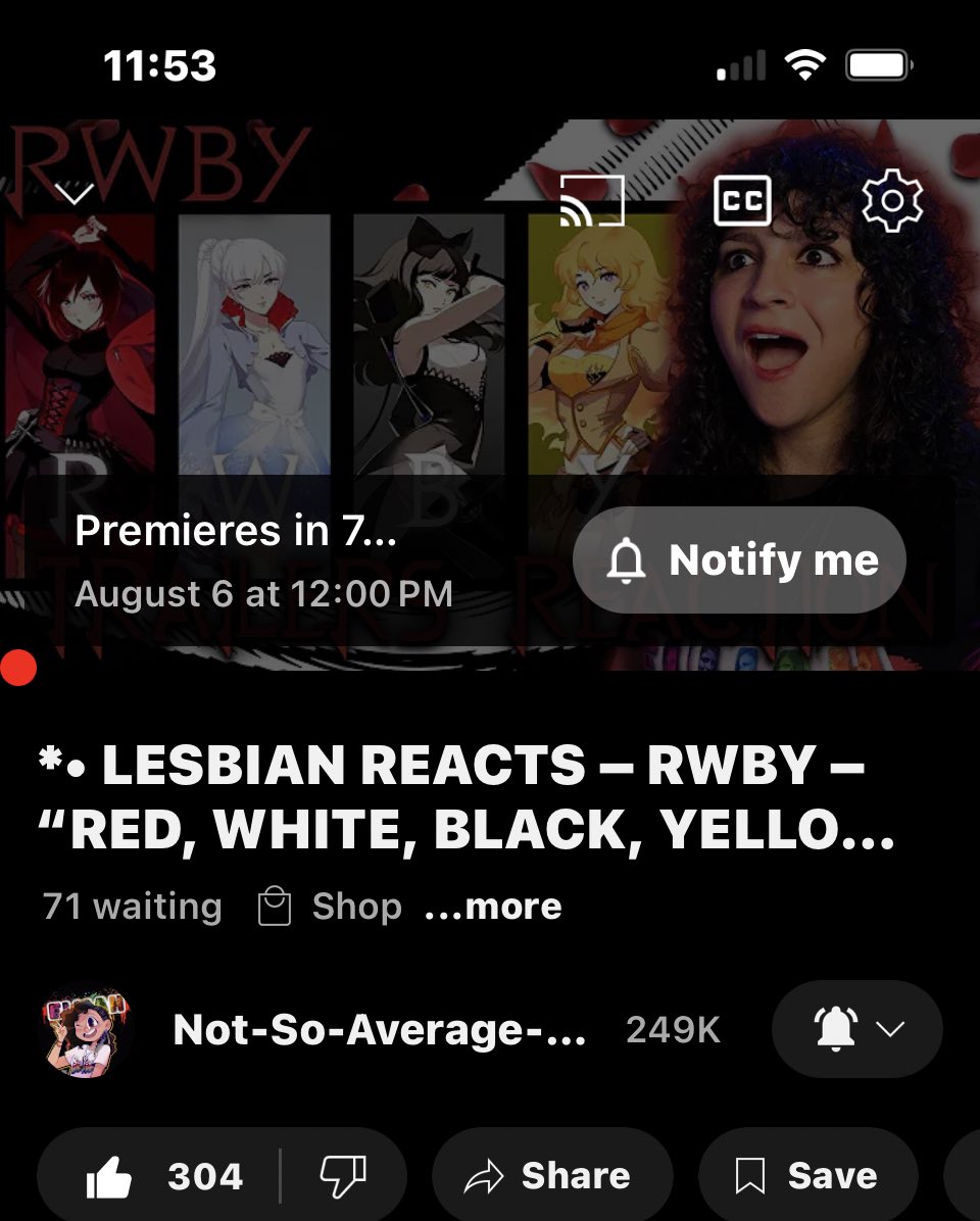 Janice_M_Audio's tweet photo. YA’LL WE GOT A NEW POTENTIAL RWBY REACTOR PLEASE BE SURE TO WATCH, LIKE AND COMMENT ON THE VIDEO SO IT CAN BE ELIJAH’S NEW REACTION SERIES

https://t.co/yDhYuaUyeu

 #RWBY #RWBYReactors #RWBYReactions https://t.co/lDg9axm7H9