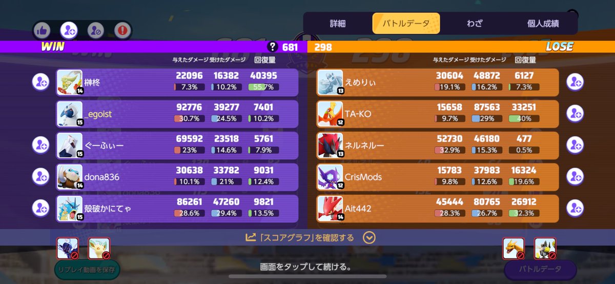 task_unite's tweet photo. かにてゃ普通に上手くてキャリーされた https://t.co/v96uVE0l2w