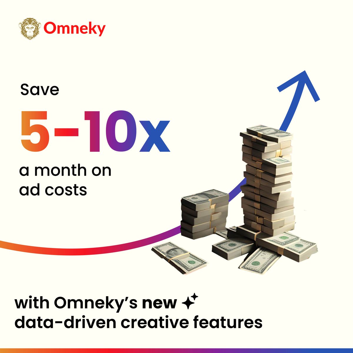 omneky's tweet photo. Experience the power of Omneky's new data-driven creative features and save 5-10x on your monthly advertising costs! Our advanced AI optimizes your ad spend while delivering top-tier, on-brand content that drives results.
#Omneky #SmarterAds #DataDriven https://t.co/1YhL5iohHp