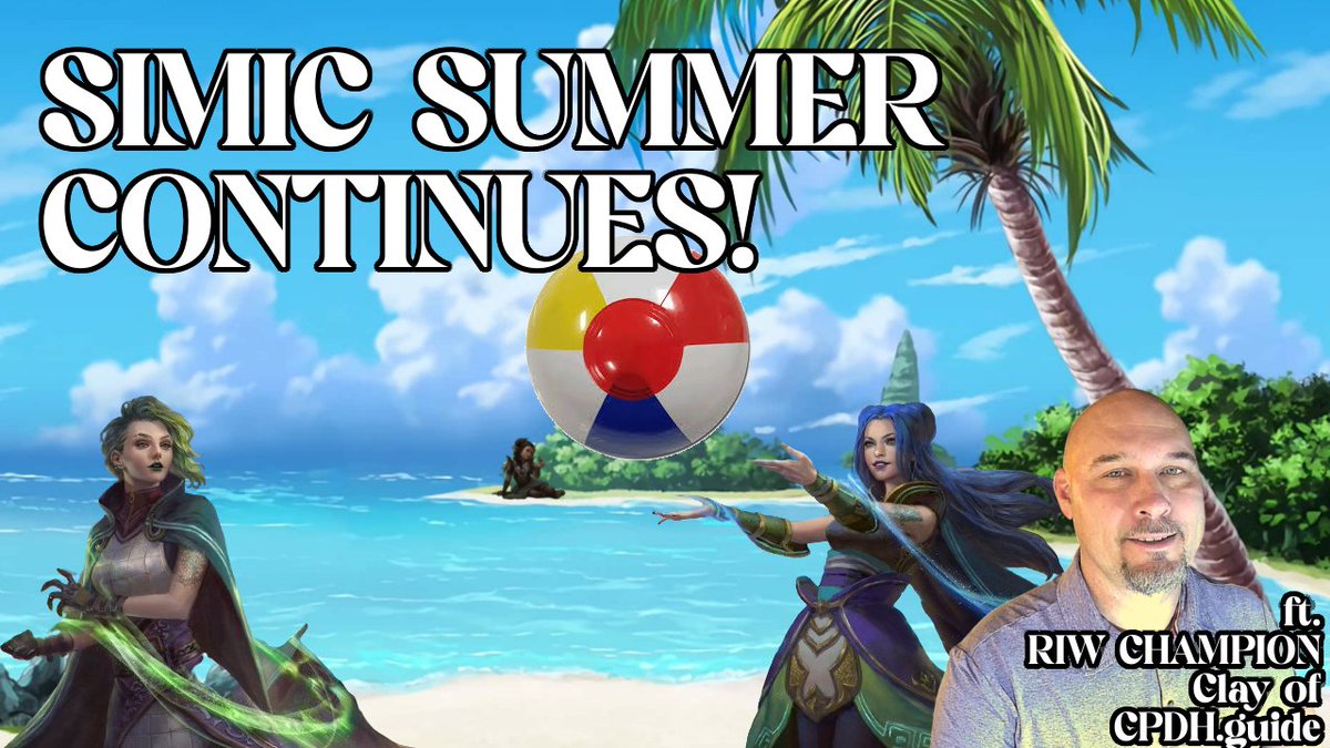 Can these Simic decks be stopped? RIW Champion Clay talks about his performance and his overview on the PDH format.

Youtube:youtu.be/GhSxrHXVavQ

Spotify:podcasters.spotify.com/pod/show/commo…