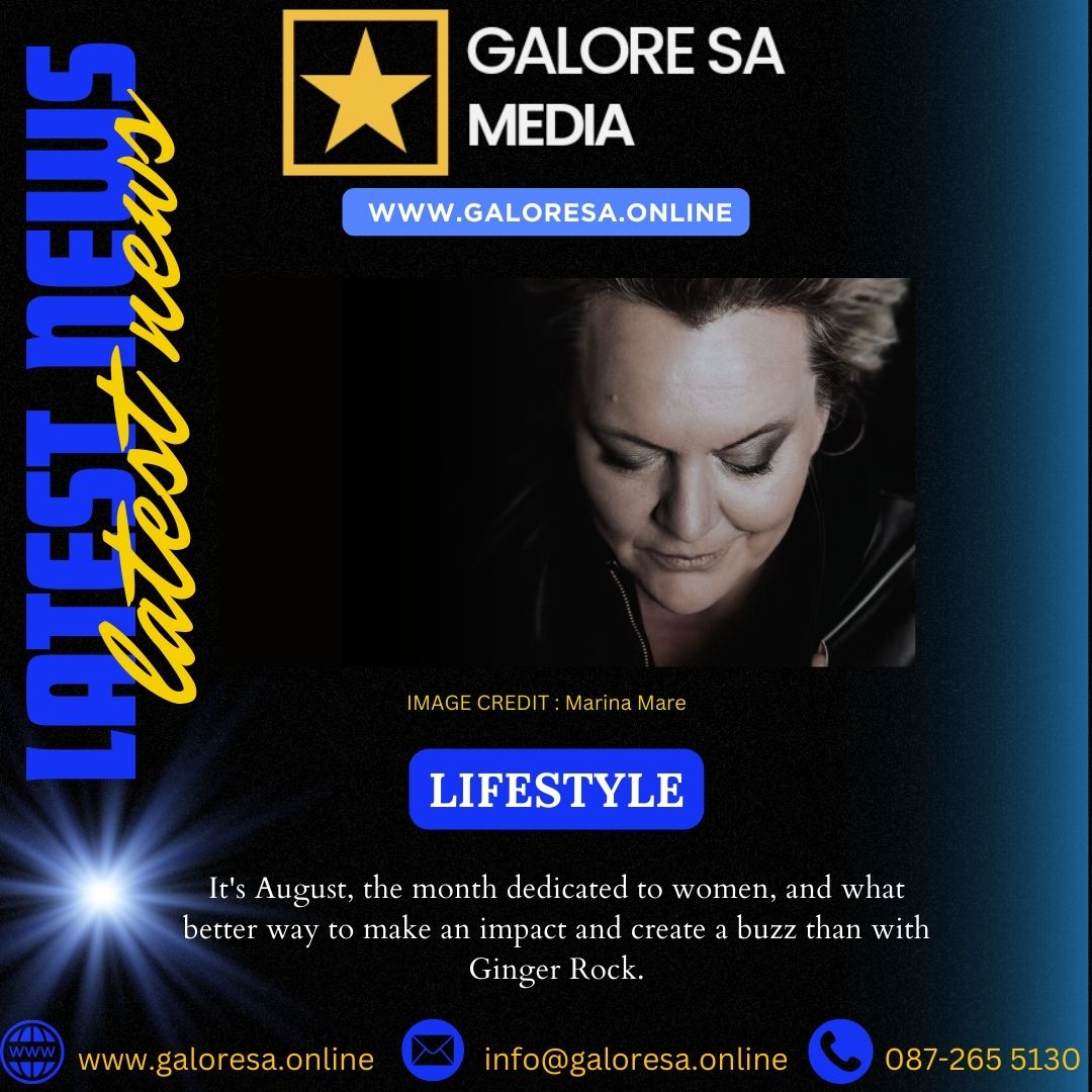 GaloreSA's tweet photo. It's August, the month dedicated to women, and what better way to make an impact and create a buzz than with Ginger Rock. It's no surprise that she collaborated with all her old friends such as YBY Sparkling Wine, Bosky Hair and Beauty Salon, Tella4you jewelry designer, Voss Water, and many others.

Unfold Here :
https://t.co/fy89OTZRXr

Or visit https://t.co/T7swVowJff

#UnfoldGSA
#GaloreSALifestyle