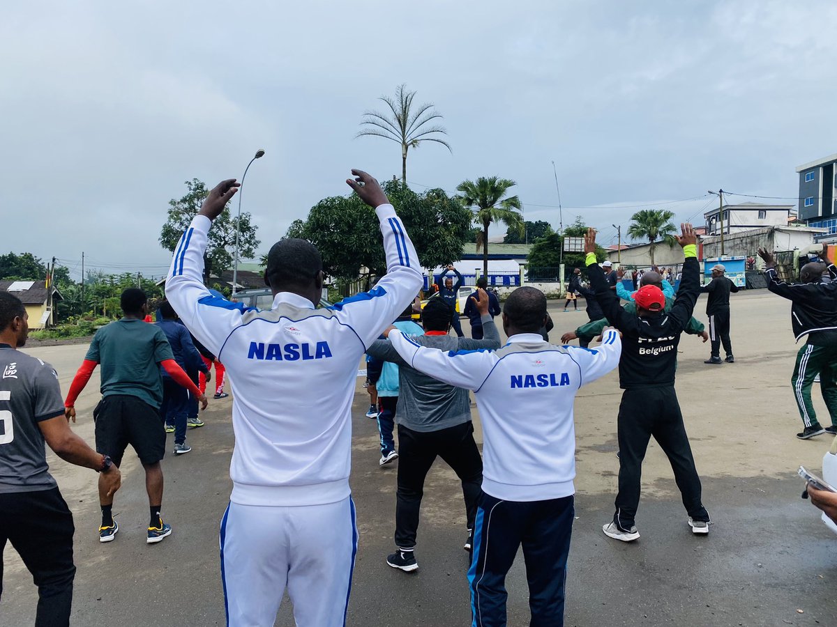 NaslaCameroon's tweet photo. En prélude à la célébration conjointe le 10 Août prochain, de la 13e #JADDL , ainsi que la 7e #JAEC, la #NASLA a pris part ce mardi 06 août 2024 à Buea, à la marche sportive organisée par le #MINDDEVEL, aux côtés de ses administrations partenaires. https://t.co/7yp6LzULaL