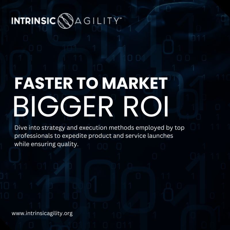 IntrinsicAgile's tweet image. Accelerate Your Success! 📈 Discover the insider secrets used by industry leaders to fast-track product and service launches without compromising quality. Get ready to boost your ROI like never before! 💡✨ 

#FasterToMarket #ROIBoost #LaunchStrategies