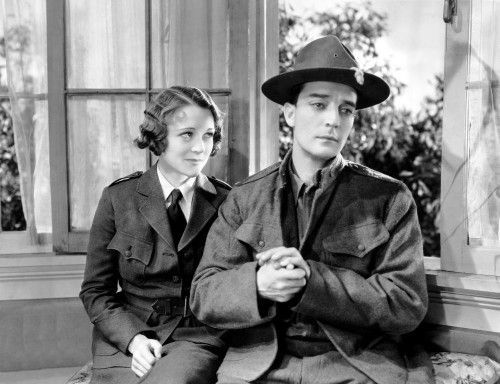 FriendlessGhoul's tweet photo. Buster Keaton and Sally Eilers
Doughboys - 1930
#busterkeaton #sallyeilers #damfino #oldhollywood #talkies #precode https://t.co/qnMvy6YimK