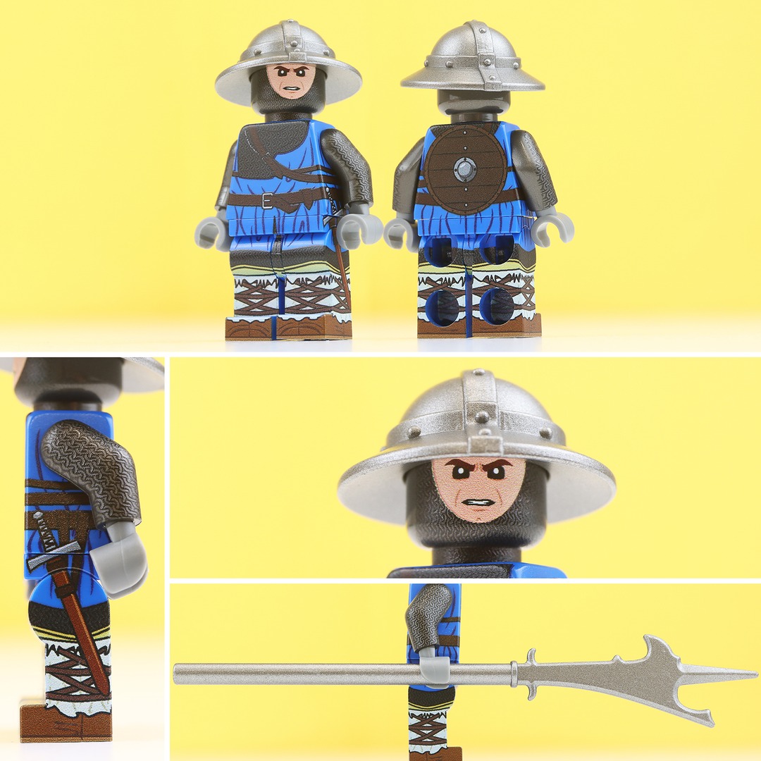 Take a closer look at all the details featured in our brand new English Infantryman minifigure. This minifigure is part of our brand new Scottish Wars of Independence range that will be released this Friday at 4pm (BST)! 
-
#unitedbricks #lego #scottishhistory