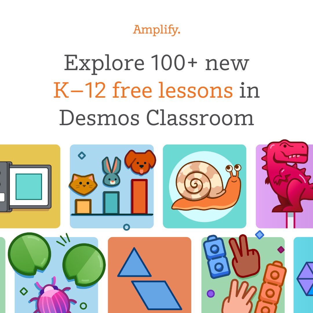 👀 Heads up, math teachers—we've just dropped 100+ new K–12 lessons in @desmosclassroom! 

🔎 Keep exploring: teacher.desmos.com