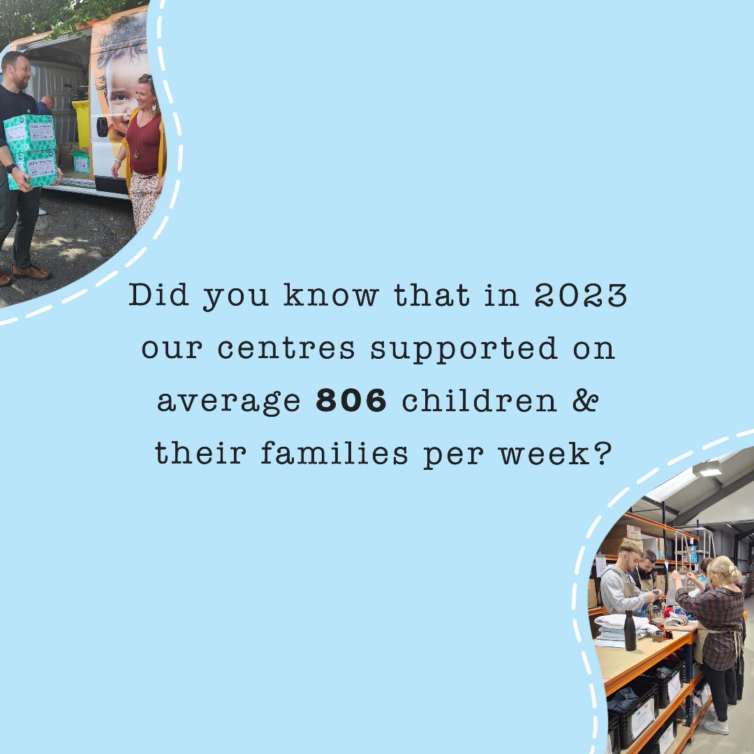 BabyBasicsUK's tweet photo. ๐ผ Did you know?
In 2023, our centres supported an average of 806 children and their families every week. That's a lot of happy smiles! ๐
Find out more about how you can help families here https://t.co/eUlGicp1Ax
#FamilySupport #WeeklyImpact #BabyBasics https://t.co/Xb7IyLS2WY