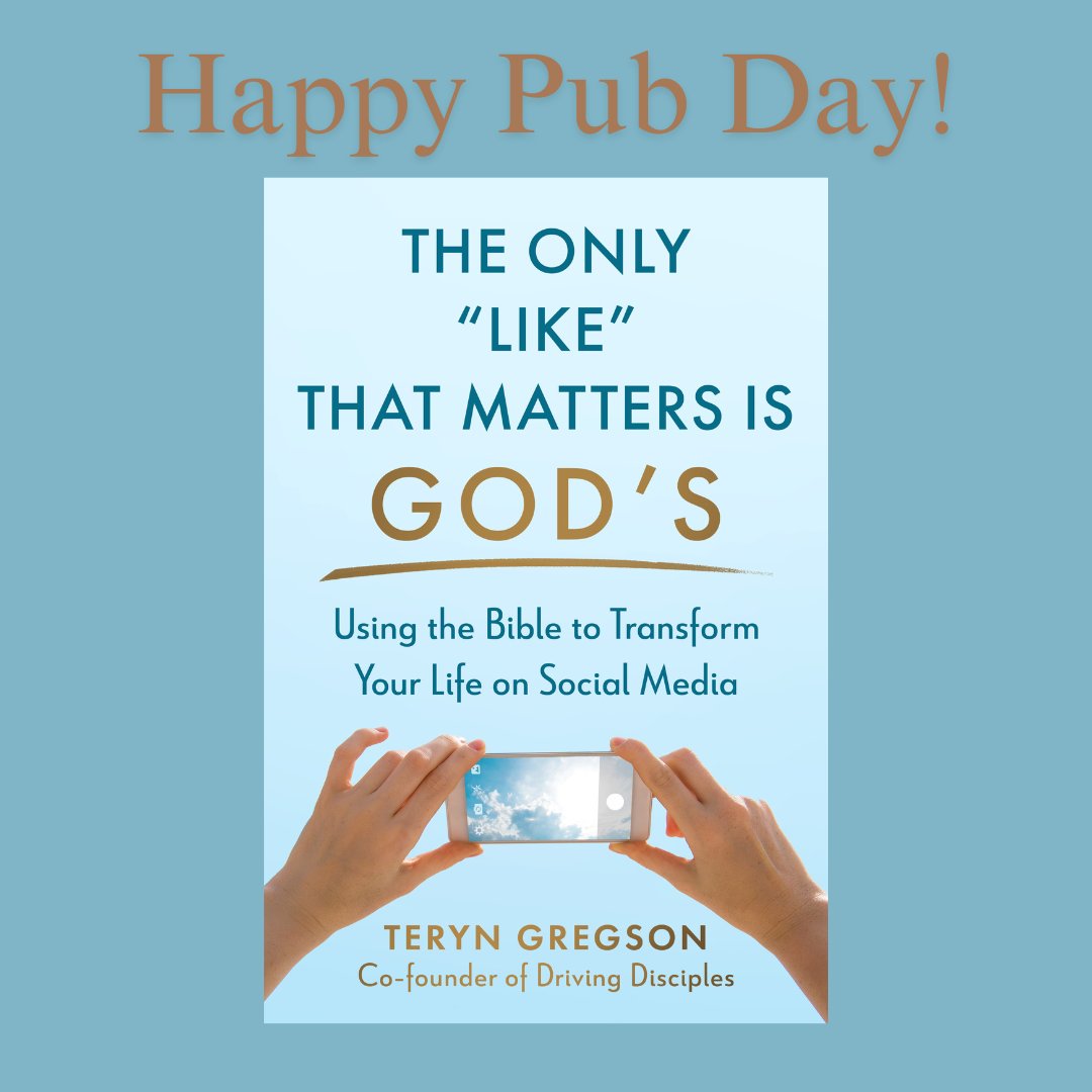 Happy Pub Day to The Only "Like" That Matters is God's by Teryn Gregson!
<a href="/teryngregson/">Teryn Gregson</a>

Does consuming the scroll leave you feeling empty? Escape the shackles of social media and turn to Christ to set you free.

Order Now: ow.ly/i3wB50SRvPs