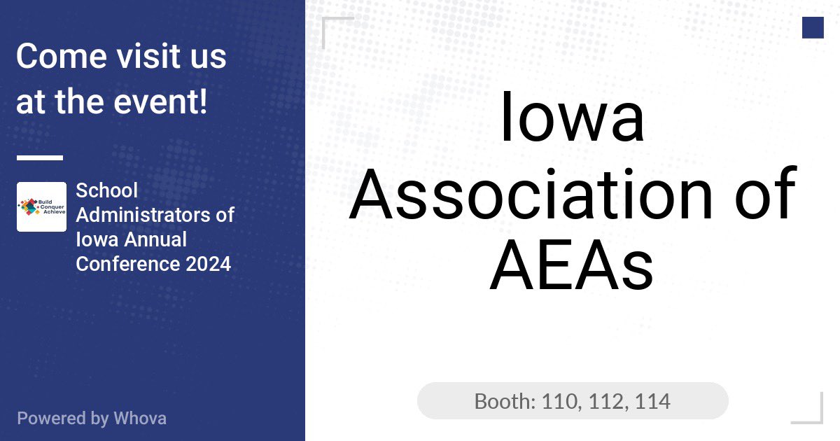 📣 Attention Iowa School Administrators
Come visit with me about:
✅ Expanding High-Quality WBL experiences with the Clearingouse for WBL
✅ Authentic Learning Opportunities for Teachers and Students
✅ Agile Classrooms Training 
✅ Online Professional Learning 
✅ Digital