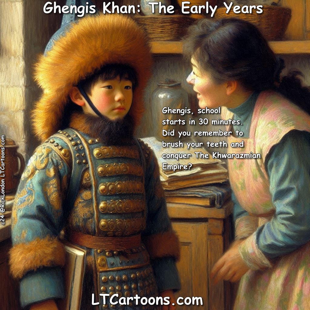 GSWSyndicate's tweet photo. Check this out! 91 new gift ideas featuring "Ghengis Khan, The Early Years" are at https://t.co/Gpl5DxLIDG at our #redbubble #giftshop. Big discounts. No Code needed. Don't miss out on the adventure. #ghengiskhan #ghengis https://t.co/4f0P82jBvx https://t.co/ySIQjL2oKc