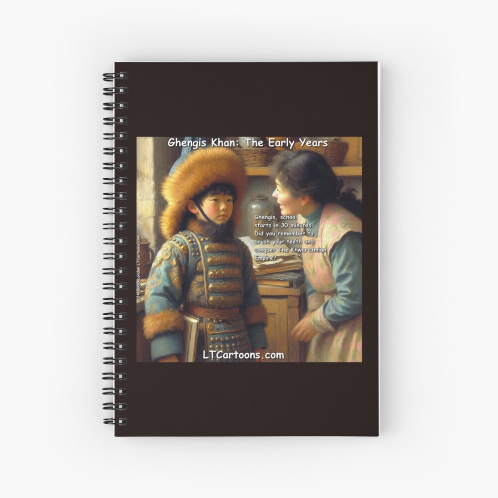GSWSyndicate's tweet photo. Check this out! 91 new gift ideas featuring "Ghengis Khan, The Early Years" are at https://t.co/Gpl5DxLIDG at our #redbubble #giftshop. Big discounts. No Code needed. Don't miss out on the adventure. #ghengiskhan #ghengis https://t.co/4f0P82jBvx https://t.co/ySIQjL2oKc