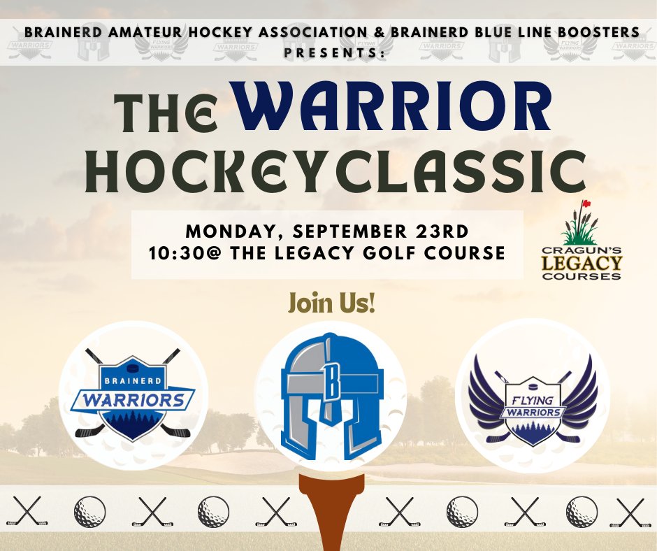 BrdYouthHockey's tweet photo. 🏒⛳🏒⛳
SAVE THE DATE!!
Golf Tournament 9/23/24 https://t.co/2QOHK9Gwnw
