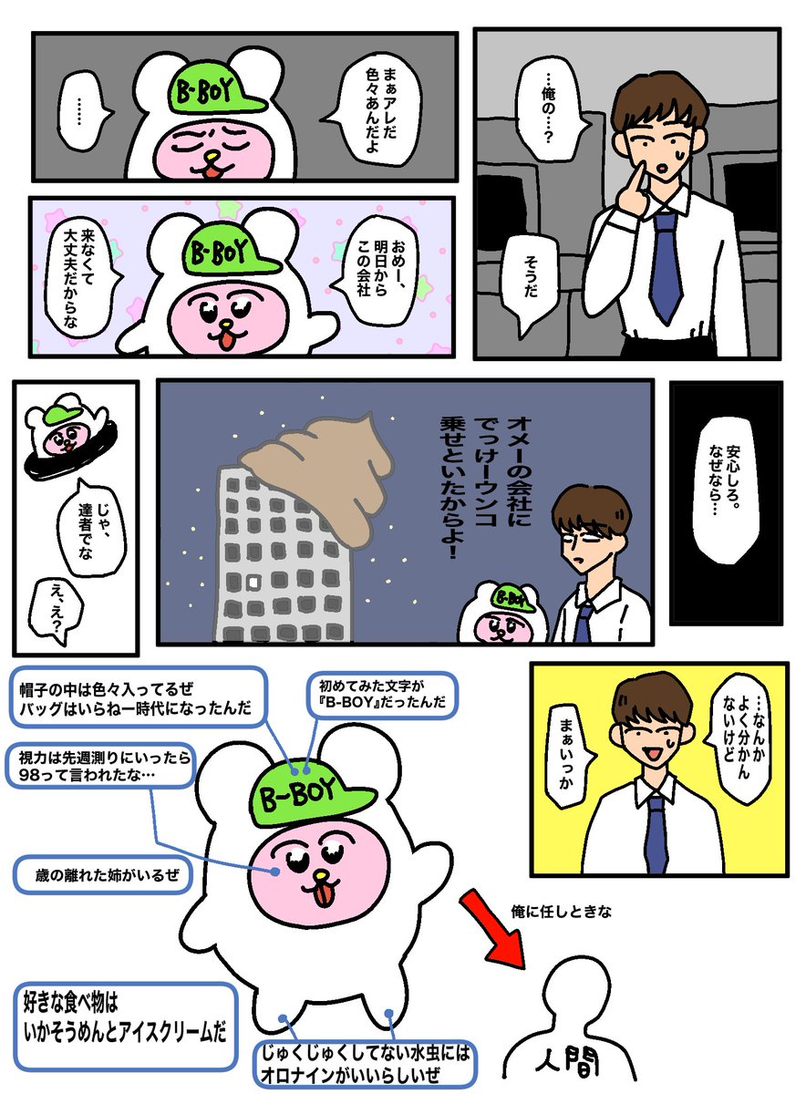 とびだせ❗️B-BOY❗️ 