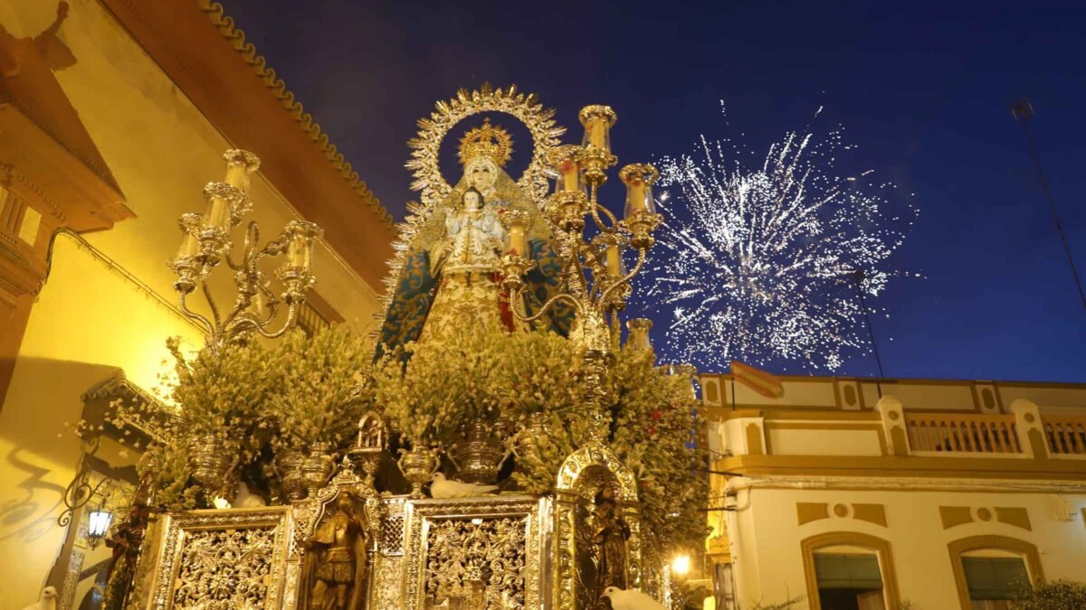 Horario e Itinerario de la Procesión de la Virgen del Águila en Alcalá de Guadaira este 15 de Agosto del 2024