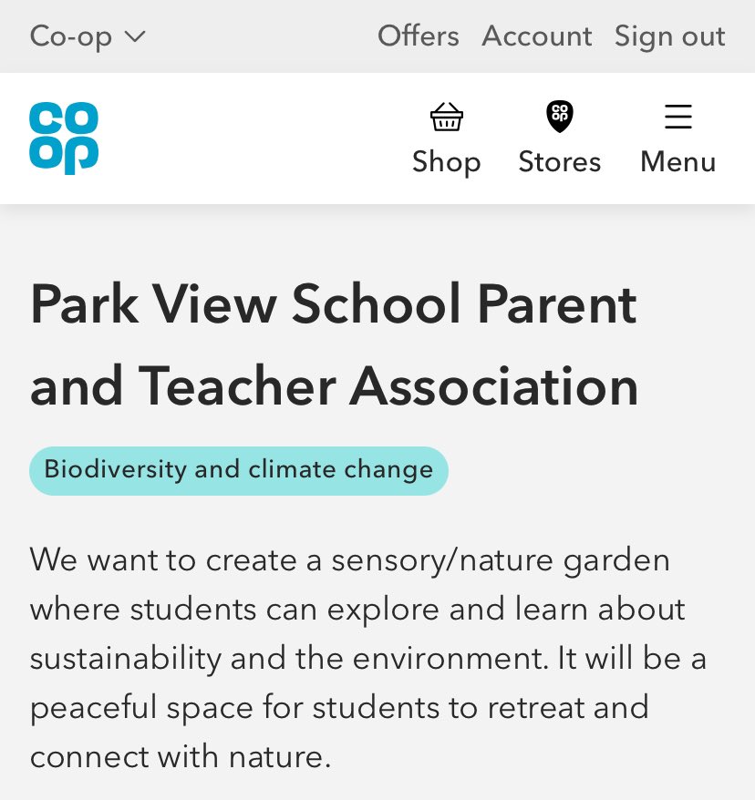 Becca Co-op Member Pioneer (@beccacoopmp) on Twitter photo Local cause, Park View PTA are using <a href="/coopuk/">Co-op</a> funding to build a sensory garden. <a href="/IEPrestwich/">Incredible Edible Prestwich & District</a> will kindly be helping to build the garden. <a href="/PrestwichForum/">Prestwich Environmental Forum</a> have also been into school to talk about #PlasticFreePrestwich. 🩵Proud to have made these connections. membership.coop.co.uk/causes/75185 Local cause, Park View PTA are using <a href="/coopuk/">Co-op</a> funding to build a sensory garden. <a href="/IEPrestwich/">Incredible Edible Prestwich & District</a> will kindly be helping to build the garden. <a href="/PrestwichForum/">Prestwich Environmental Forum</a> have also been into school to talk about #PlasticFreePrestwich. 🩵Proud to have made these connections. membership.coop.co.uk/causes/75185