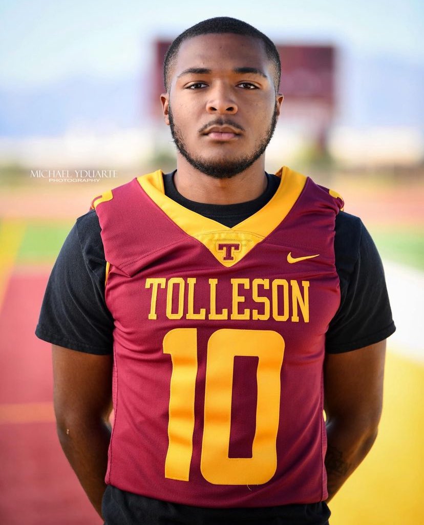 Tyeshon Howard (@1of1howard) on Twitter photo New year, New number, New me. Let’s get it all season long all gas no brakes !! Picking up where i left off last year coming 10x harder!! #wolverines <a href="/TTownFball/">Tolleson Football</a> New year, New number, New me. Let’s get it all season long all gas no brakes !! Picking up where i left off last year coming 10x harder!! #wolverines <a href="/TTownFball/">Tolleson Football</a>