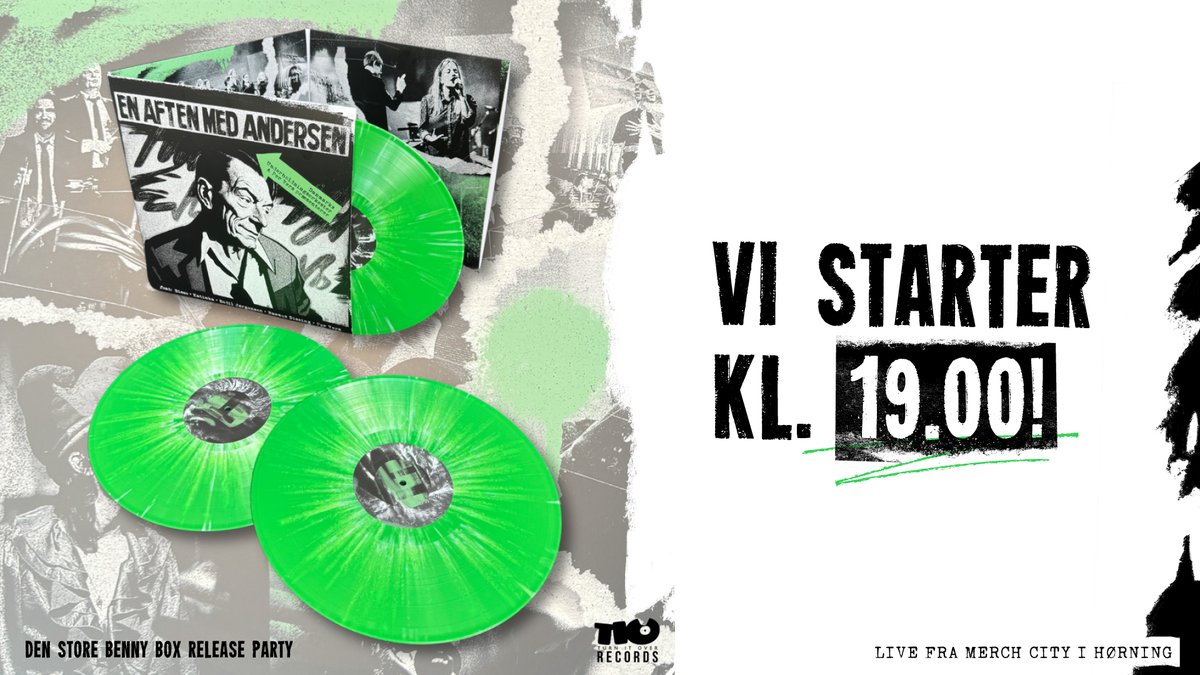 Vi ses lige om lidt!!! Link til live-event her!

facebook.com/events/4572425…

Pladesalg, konkurrencer, hygge, aldrig-før-set behind-the-scenes videoer om dagens udgivelser! Det bli'r niiiiiice