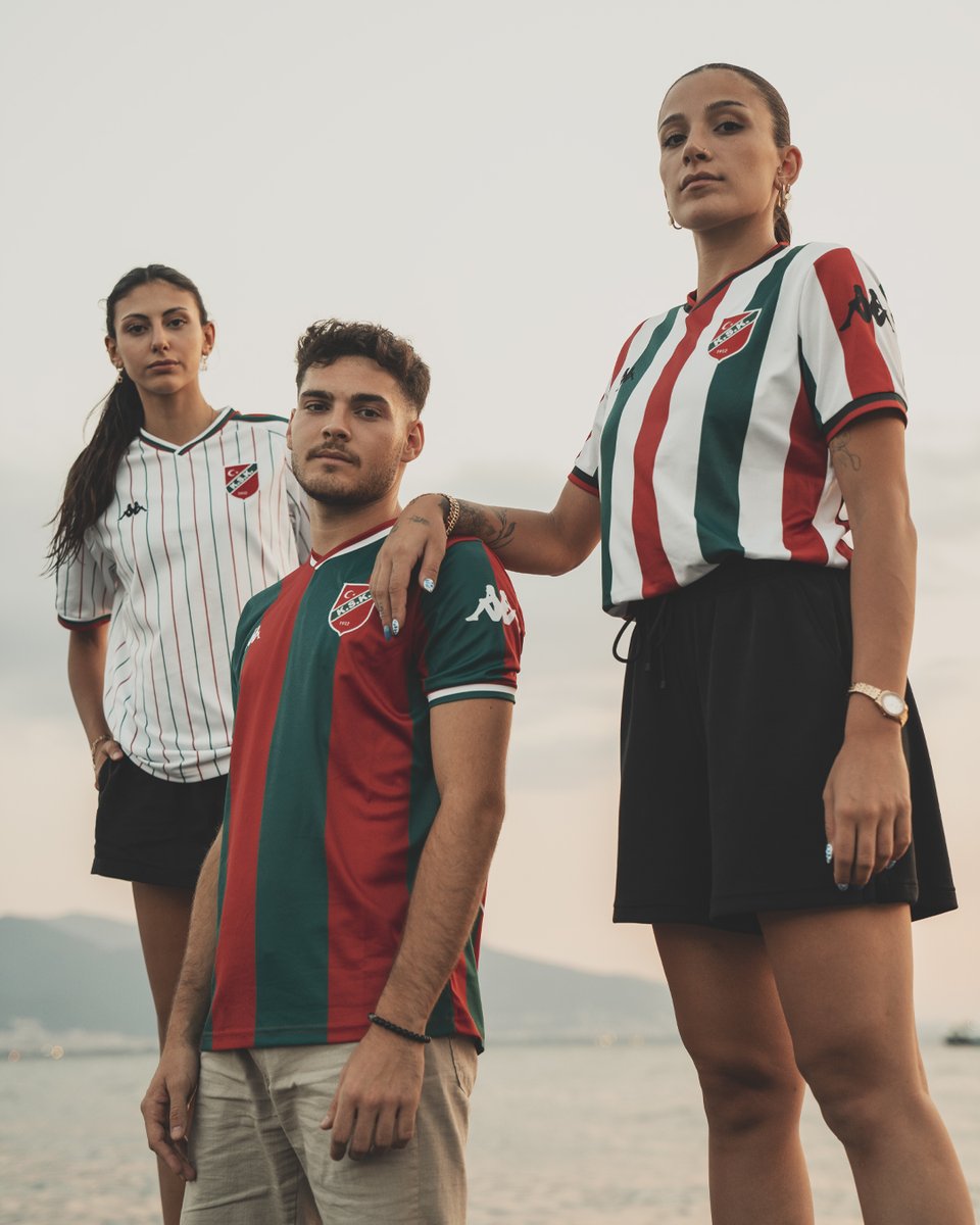 KarsiyakaSK's tweet image. Sabırsızlıkla beklediğiniz, @Kappa_Turkey iş birliği ile hazırlanan 2024 - 2025 sezonu formalarımız huzurlarınızda! 💚❤️

Formalar çok yakında KSK Store mağazalarımızda...