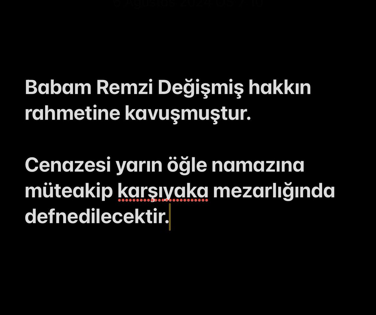 AliDegismis's tweet photo. İnna lillahi ve inna ileyhi raciun https://t.co/Y4aUxD73VL