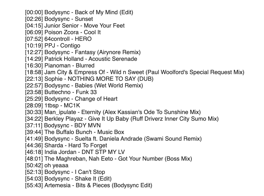 BODYSYNC tweet media