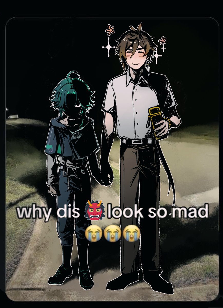 Lie_TTt's tweet image. 玩梗