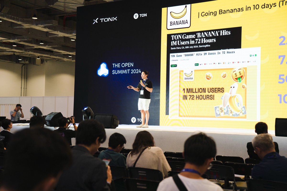 thebananation's tweet photo. D1 of TON Open Summit ends has ended!

2 more days to go so make sure to grab a banana tomorrow 🍌 https://t.co/d6sUtLo2QS