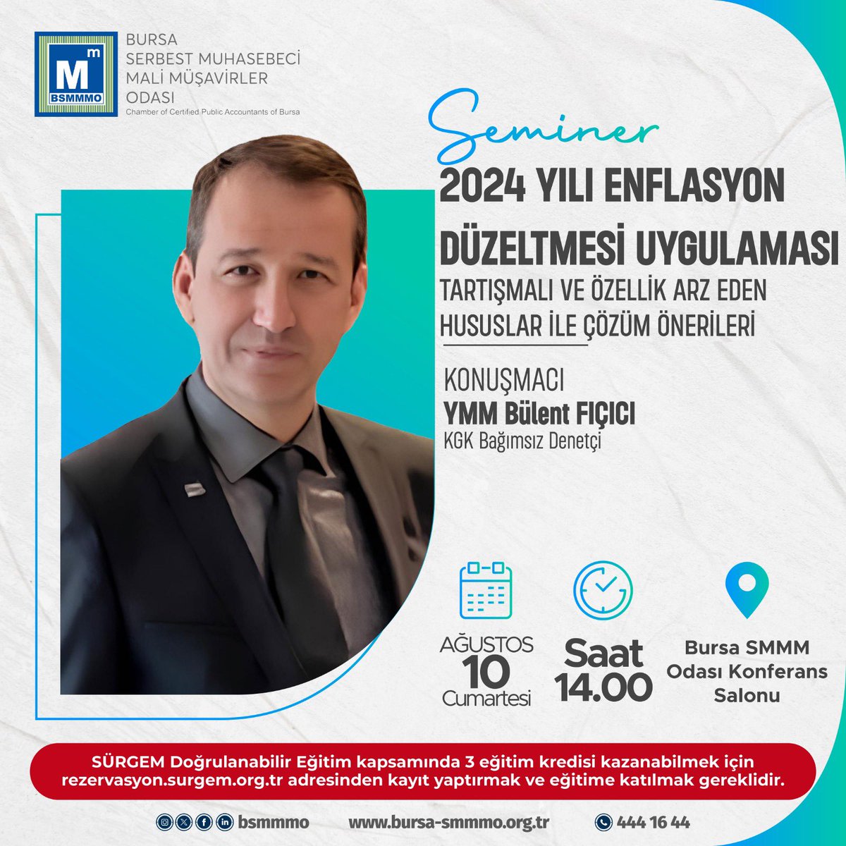 Enflasyon Düzeltmesinin Geçici Vergi dönemlerinde uygulanmaması dileğiyle.