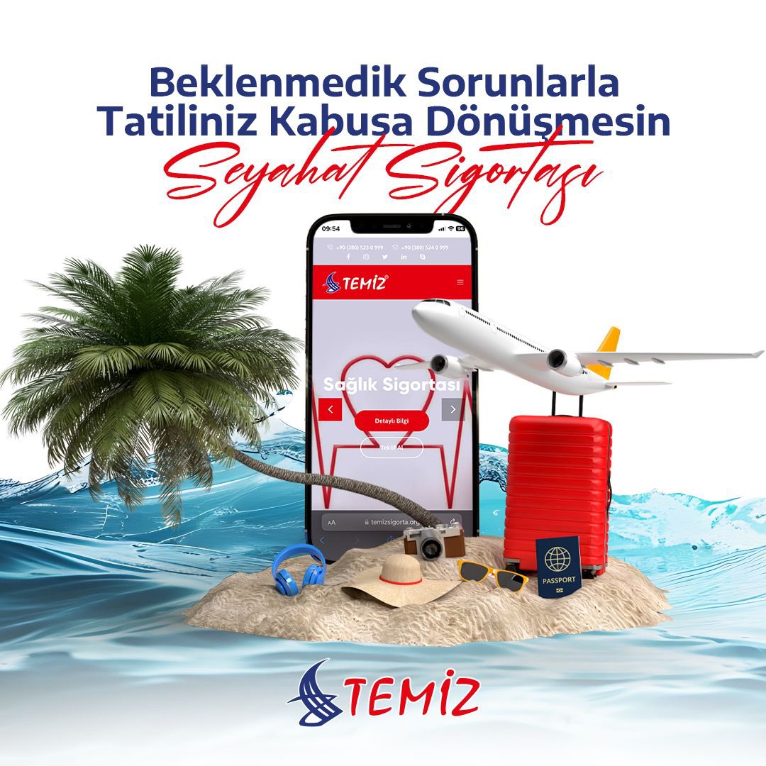 Beklenmedik sorunlarla tatiliniz kabusa dönüşmesin. ✅

• temizsigorta.org

#sigorta #kasko #trafik #sağlık #tamamlayıcısağlık #konut #işyeri #dask #hayat #seyahat #bireyselemeklilik #fennimuayene #trafikmüşavirliği #hasardanışmanlığı #güvence #güven #temizsigorta