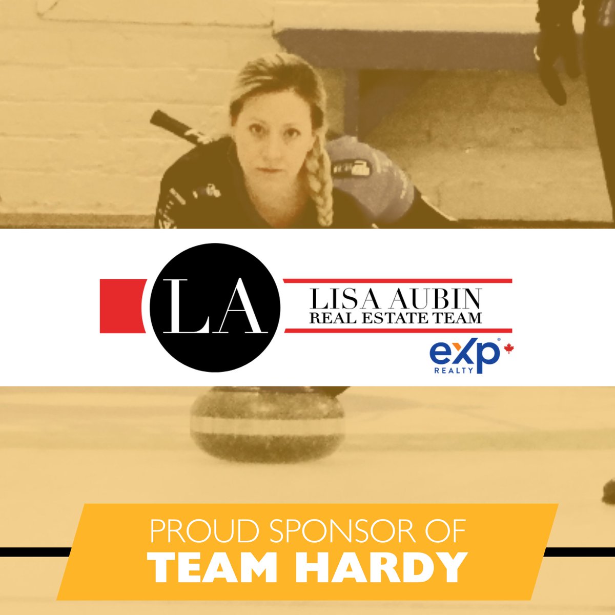 TeamHardyCurls's tweet photo. Returning for yet another year of support for Team Hardy is the Lisa Aubin Realty Team, EXP Realty!

Lisa is a multiple Award Winning Realtor with a proven record. 

If you're looking for a realtor in the Lambton County area, reach out to Lisa today!

#Curling #WomenInSport https://t.co/3jUSFYO8EA