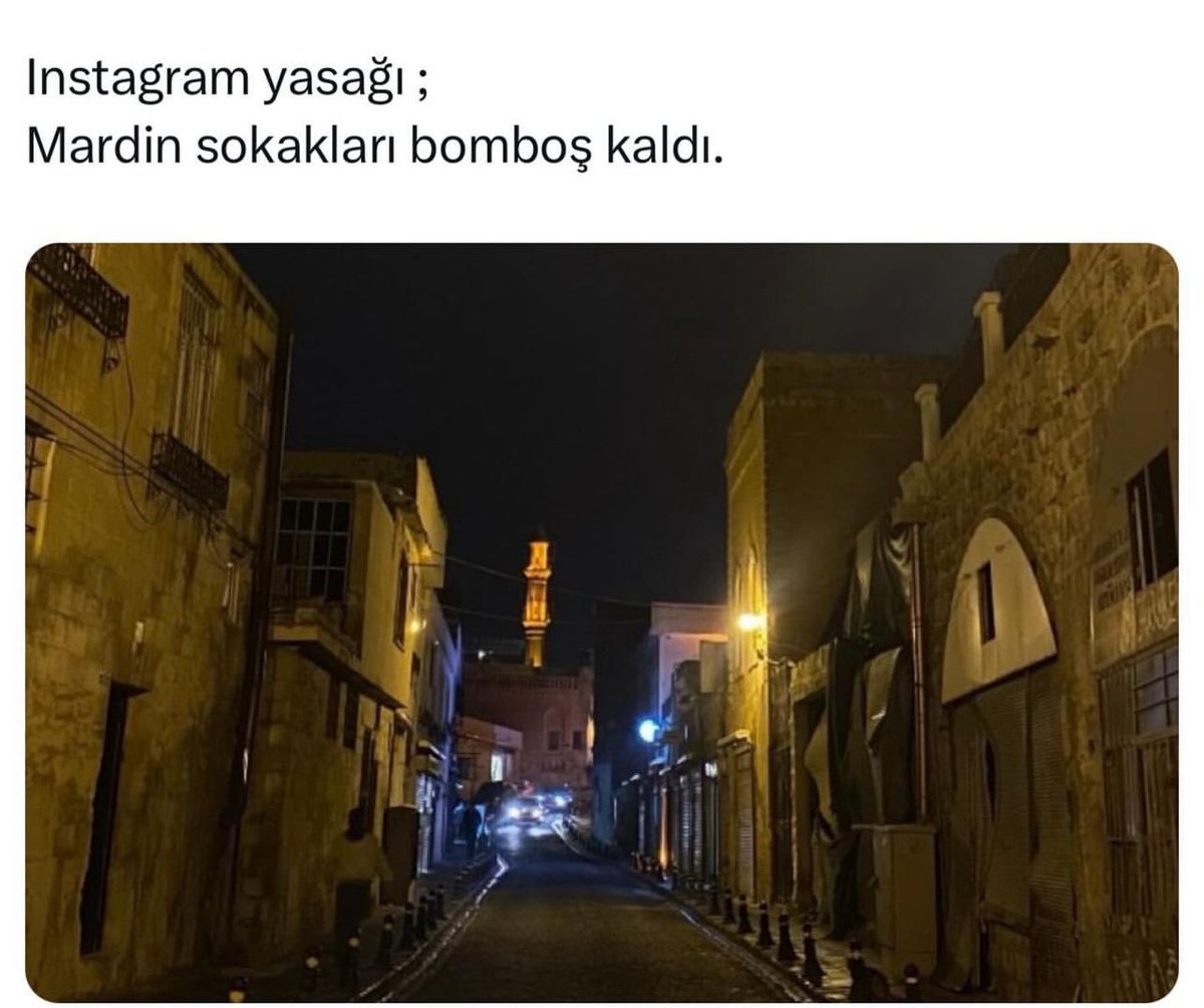 #instagram #yasağı #Mardin