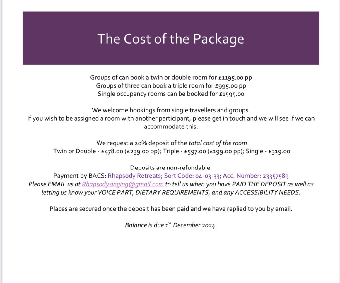 📣 Announcement - our bank details have changed
🎶 We still have places left for our next retreat January 7th - 12th January 2025. Book now for singing, Pilates, exploring and winter sun! 
#morocco🇲🇦 #marrakech #singing #singingretreat #travel