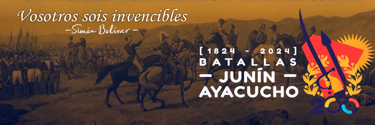 ¡Celebramos el Bicentenario de la gloria de Junín! Batalla histórica en la que nuestro Ejército Libertador venció a las fuerzas realistas, con el liderazgo y estrategia del Padre de la Patria, abriendo camino a la victoria de Ayacucho. Fue en las cercanías del Lago Junín,
