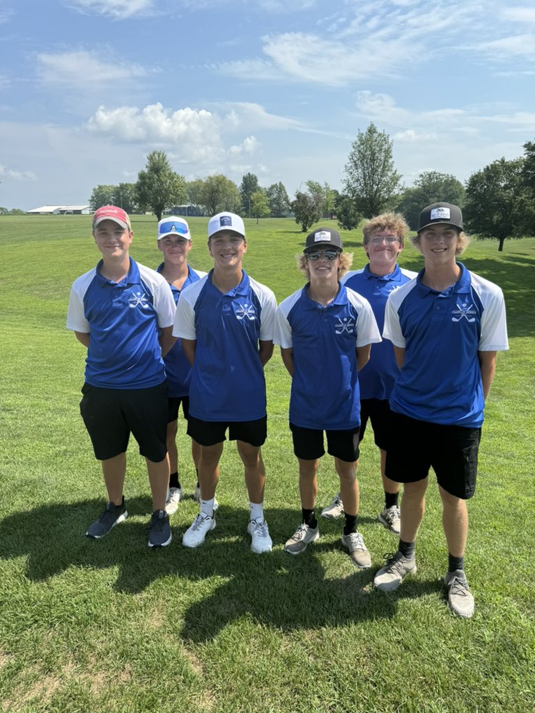 FMJetsGolf24's tweet photo. Jets take 2nd place at the Union City Invitational! 

Tomorrow we will take on Twin Valley South for our conference opener at Eaton Country Club with a 4:00 pm tee time! https://t.co/fH3cUq5o09