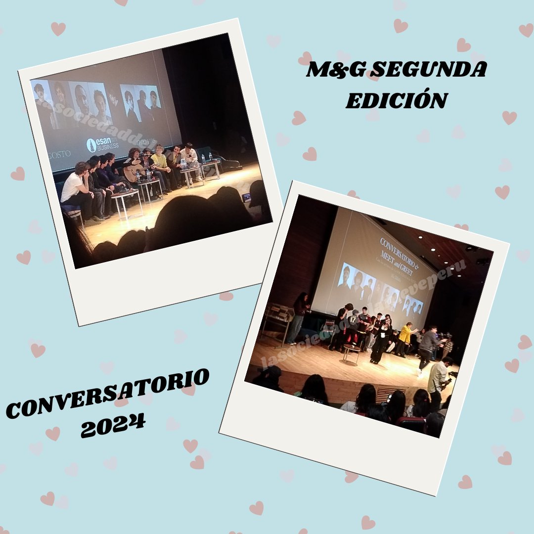 fansdelsdlnPeru's tweet photo. Les compartimos algunas fotitos de lo que fué la segunda edición del conversatorio 💕#peru #LSDLN #lasociedaddelanieve #santivaca #andypruss #roccoposca #aguslain #tomaswolf #franromero #fernandocontigiani #feliperamusio #valentinoalonso #kukuesteban #viral https://t.co/b7XbTMcatv