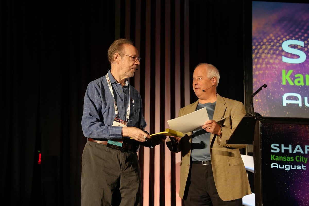 SHAREhq's tweet image. It was all fun and games during this morning&apos;s general session game show! #SHAREkc2024