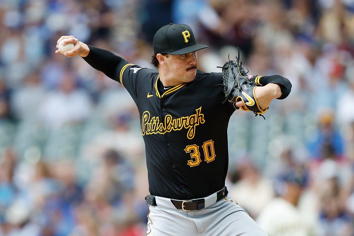 OptaSTATS's tweet photo. National League Pitchers to Debut in Modern Era (since 1901) With 3-0 Record or Better and 11+ Strikeouts Per Nine Innings Through 6 Career MLB Starts:

@SFGiants' Hayden Birdsong
@Pirates' Paul Skenes https://t.co/xocaBMvsRj
