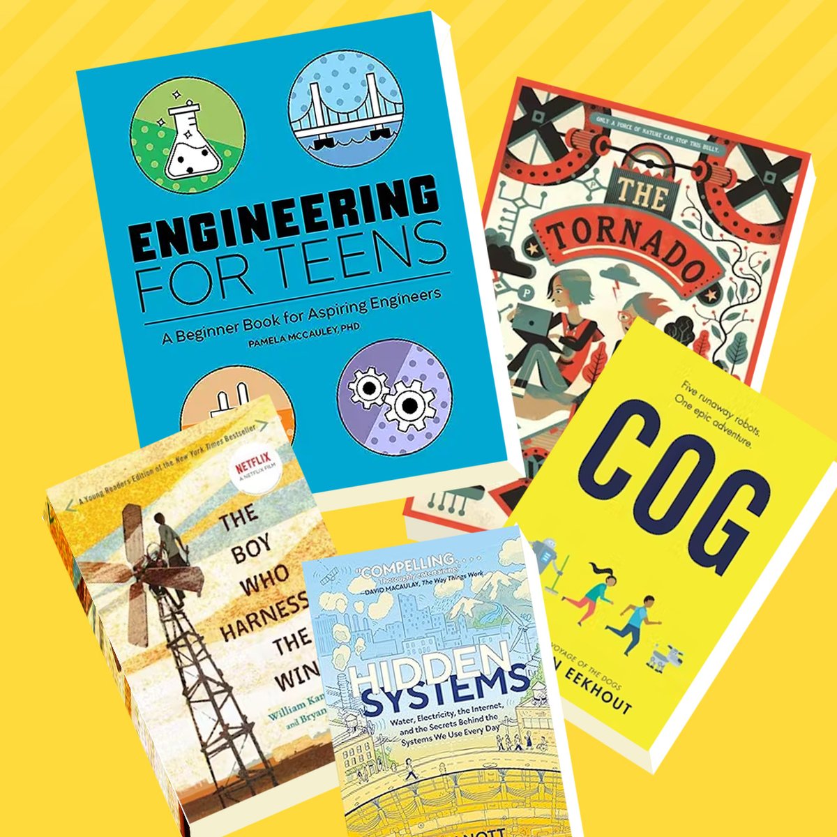 Today is #NationalBookLoversDay and here are some of our favorite books to introduce STEM to curious young adults and teens! 📚⁣
⁣
What are some of your favorite examples of representation in books? Comment below!

 #STEMBooks #YoungAdultReads #TeenReads #STEMEducation
