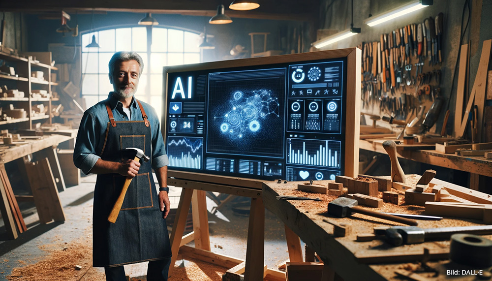 🚀#Neuer #Fokus auf #KünstlicheIntelligenz beim Mittelstand-Digital Zentrum Handwerk 💻🛠️ Ab jetzt steht KI und deren praktische Anwendung im Handwerksbetrieb bei uns im Mittelpunkt! Das Zentrum bleibt Anlaufstelle für alle Digitalisierungsthemen: bit.ly/3WLqmJQ