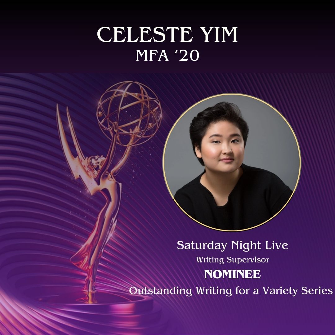 Congratulations to our DDW alums, Megan Callahan-Shah (BFA '08), Matthew Cesario (MFA '16), Jessica Conrad (BFA '07), Ayo Edebiri (BFA '17), Donald Glover (BFA '06), and Celeste Yim (MFA '20) on their recent 2024 Emmy nominations!