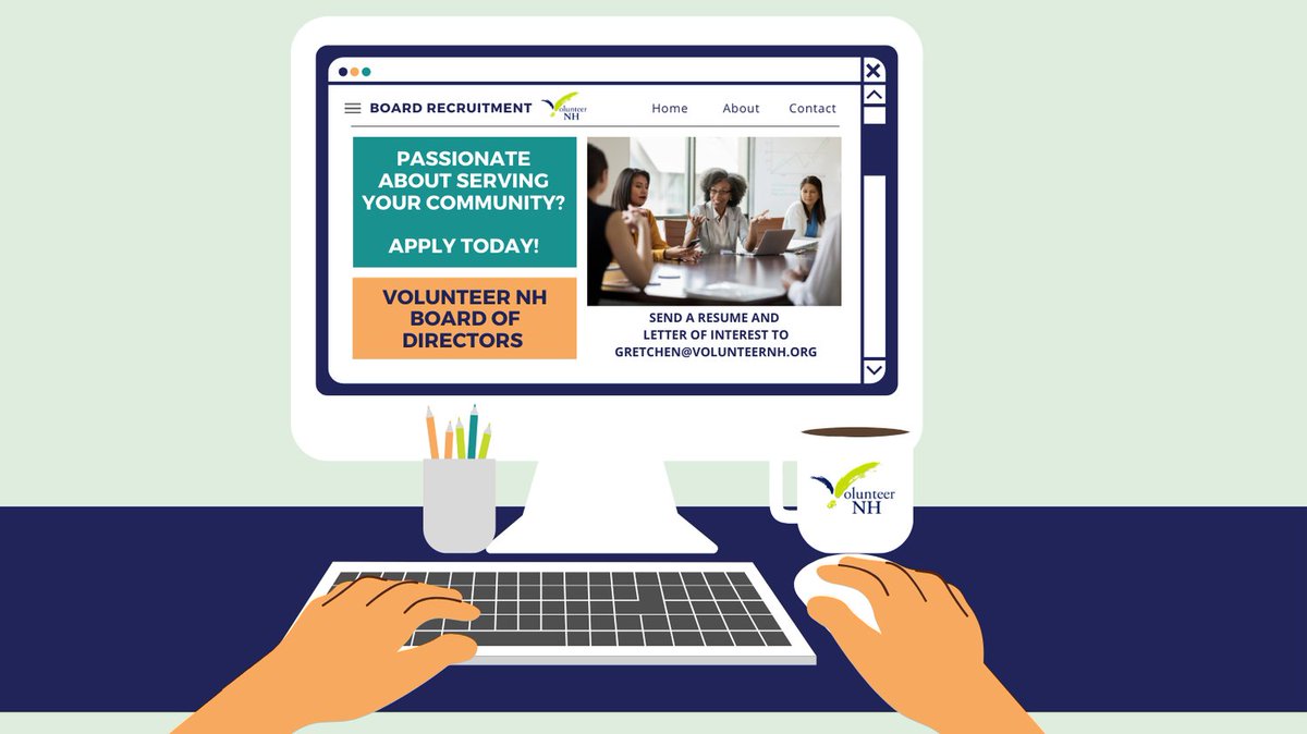 We're looking for leaders to solve challenges through volunteerism! Volunteer NH, New Hampshire’s State Service Commission, is in need of qualified and motivated individuals to join our Board of Directors.

For more information, please visit: volunteernh.org/news-opportuni…