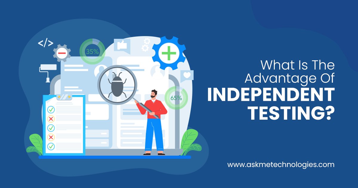 Askmetech1's tweet image. What Is The Advantage Of Independent Testing? askmetechnologies.com/blogs/what-is-… #askmetechnologies #softwaretesting #automationtesting #manualtesting #functionaltesting #automationtesting #mobiletesting #accessibilitytesting #securitytesting #devOpstesting #performancetesting #apitesting