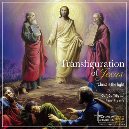CathCharitiesNY's tweet image. Join us today as we celebrate the magnificent Transfiguration of Jesus! Let&apos;s come together to embrace the promise of a brighter future, filled with hope and triumph over sin and death.

#CatholicCharitiesNY #TransfigurationofJesus