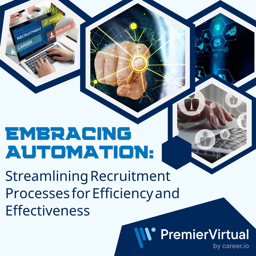 premier_virtual's tweet photo. Our weekly article is live and available to read "Embracing Automation: Streamlining Recruitment Processes for Efficiency and Effectiveness"  🤖💼

Click here to read 👉 https://t.co/uLoBjincLF

#Automation #Recruitment #PremierVirtual https://t.co/6rvjc2w5ED