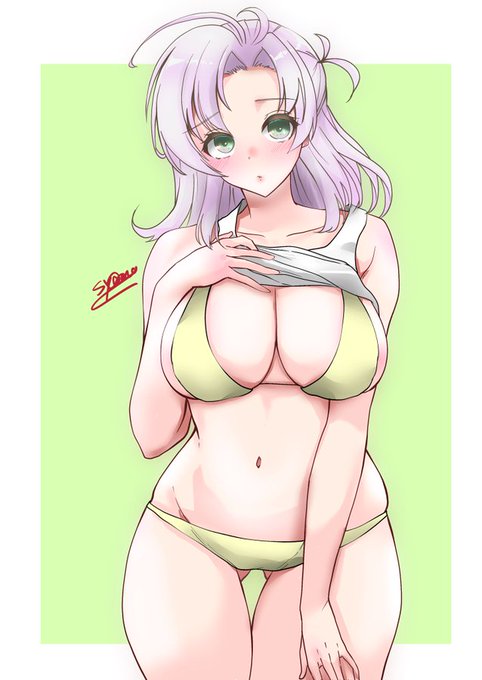 #水着衣笠さんに恵まれない子供達のために 