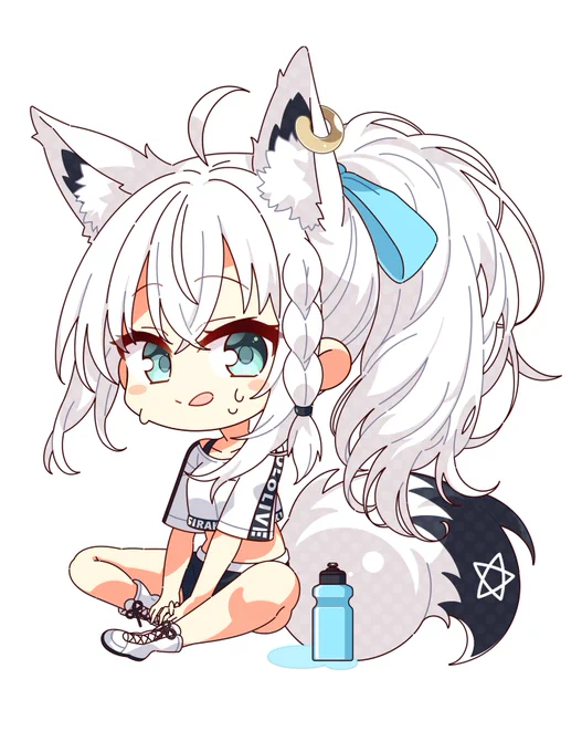 頑張り屋さん#絵フブキ 