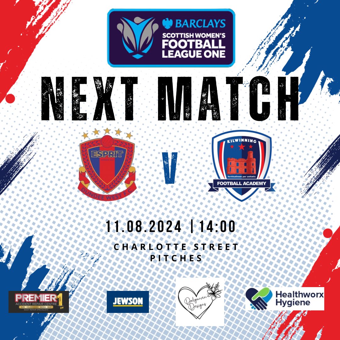 KFAWomen's tweet photo. Our Barclays @SWFLeagueOne campaign kicks off this Sunday as we travel to Charlotte Street Pitches to face @DundeeWestGWFC! https://t.co/vMuDo6Saje