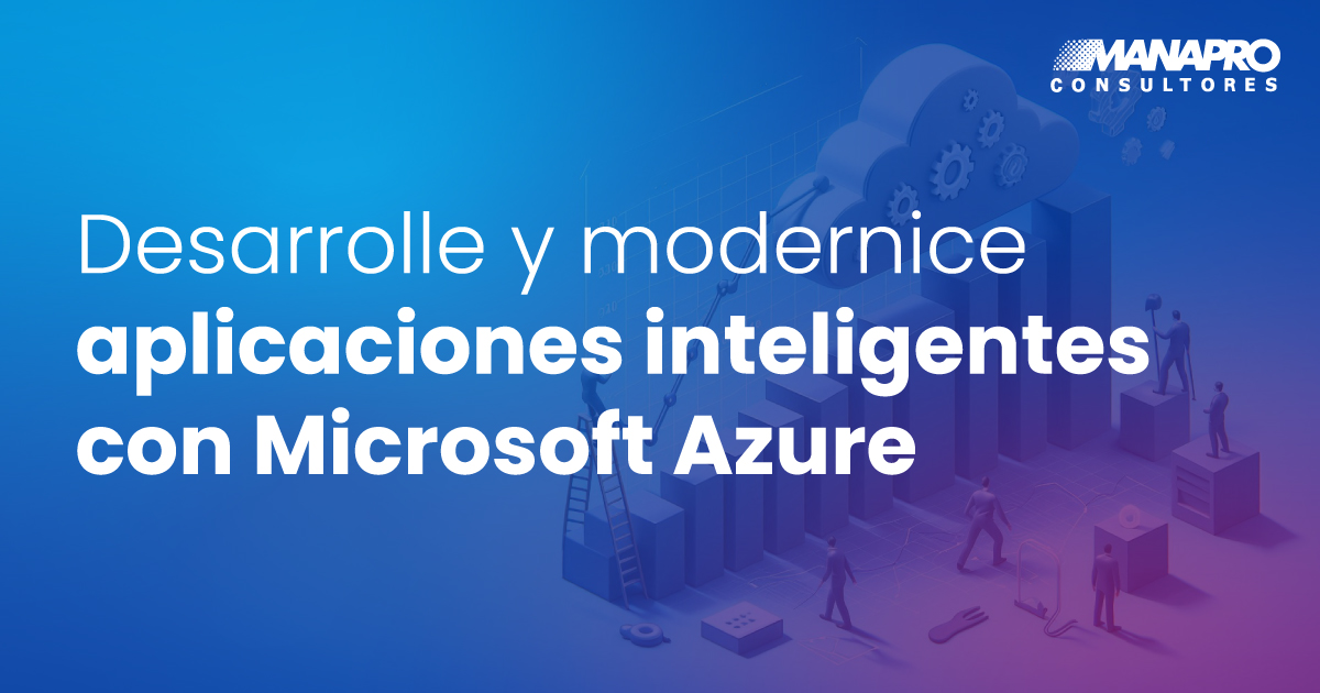 Azure permite a las empresas mantenerse al día con la innovación. Cuando estas #desarrollan y modernizan aplicaciones inteligentes en #Azure, se benefician de una de las redes interconectadas más grandes, de alta disponibilidad, segura y confiable. manapro.com/desarrolle-y-m…