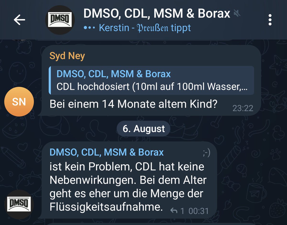 FlugschuleE's tweet photo. 30ml Chlorbleiche am Tag für ein 14 Monate altes Baby, das kann man auch als Mordversuch ansehen 🤷🏼‍♂️ https://t.co/0Hk8xBNyZQ